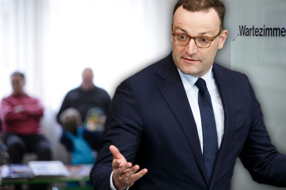 Bundesgesundheitsminister Jens Spahn (38, CDU) will die Versorgung von Kassenpatienten verbessern. (Bildmontage)