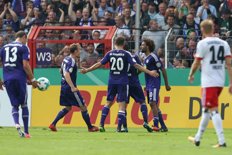 Am Ende musste der HSV jubelnden Osnabrückern zugucken.