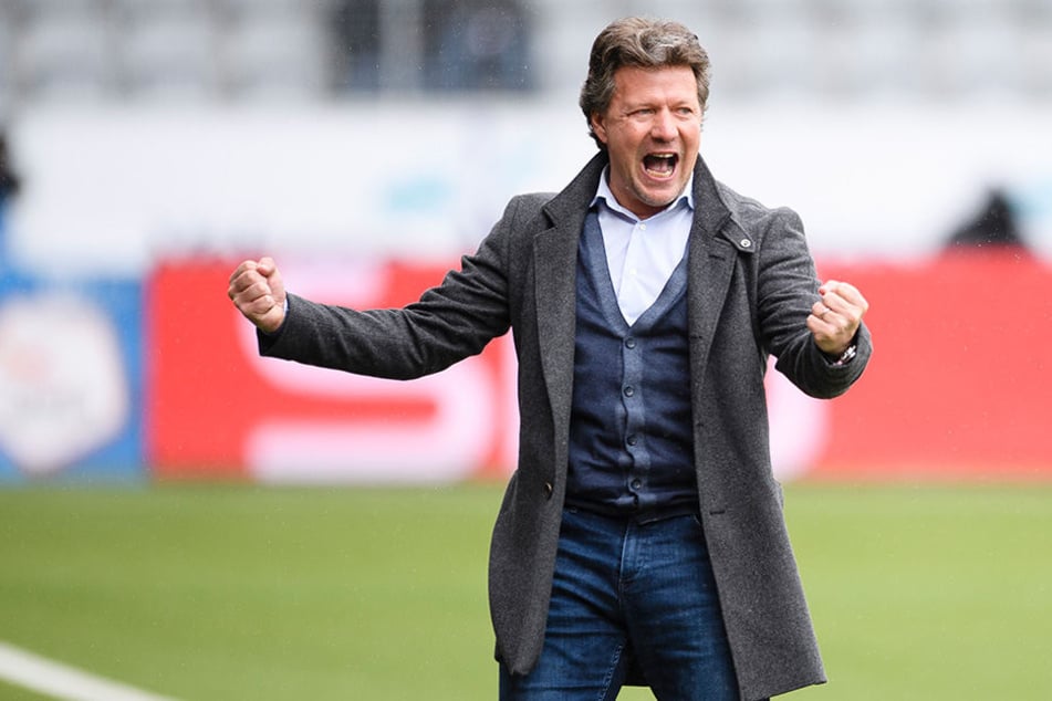 Der 48-jährige Jeff Saibene will den Klassenerhalt mit Arminia Bielefeld unbedingt schaffen.