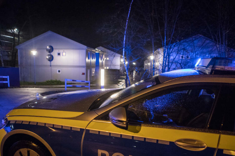 Die Polizei sicherte den Tatort ab.