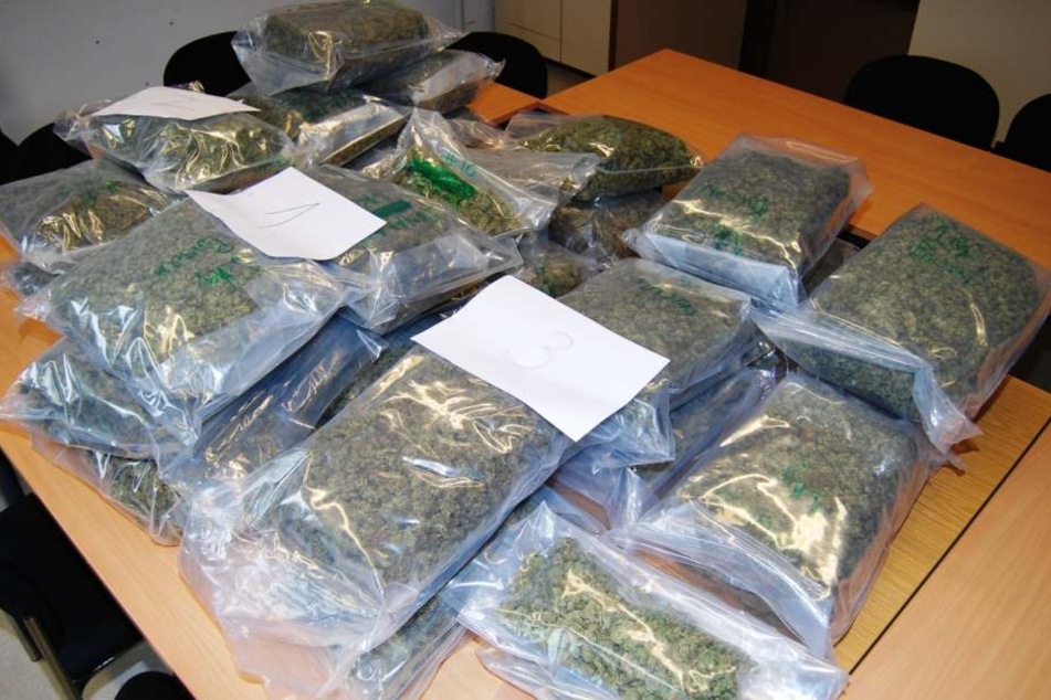 30 Kilo Marihuana wurden insgesamt beschlagnahmt.
