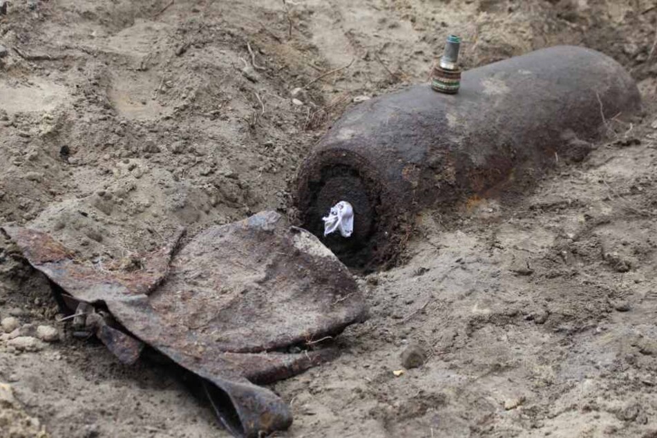 Die zwei Fliegerbomben wurden im Norden der Stadt gefunden. (Symbolbild)
