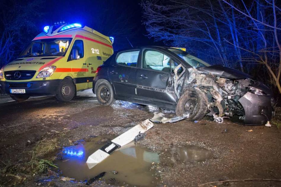 Bei dem Unfall gab es zwei Verletzte.