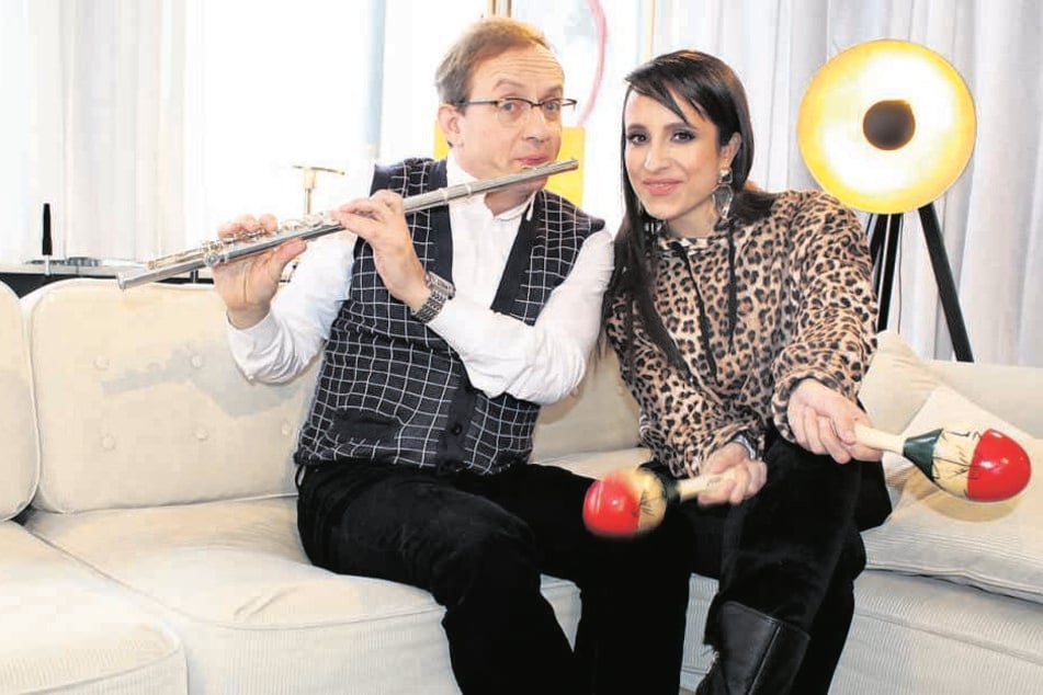 Wigald Boning (52) und Stephanie Stumph (34) freuen sich auf viele neue Gäste im "Privatkonzert".