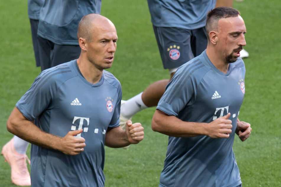 Arjen Robben und Franck Ribéry verlassen den FC Bayern München.