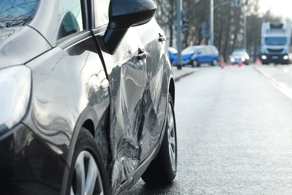 Kollidierte mit mehreren Fahrzeugen: Dieser Opel Zafira.
