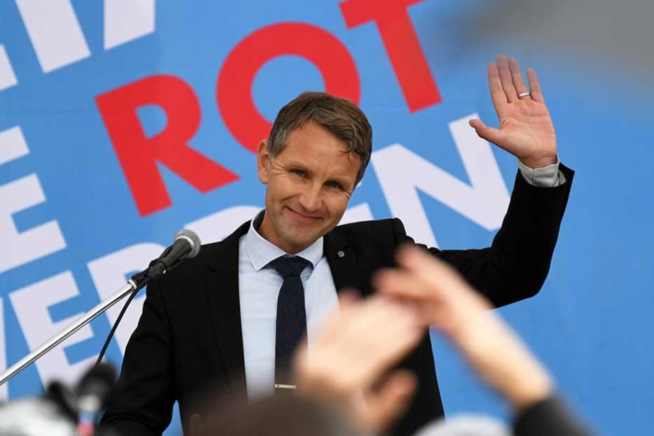 Verkehrte Welt: Bei einer Wahlkampfveranstaltungen wenige Stunden zuvor in Potsdam kamen mehr Gegner als Befürworter.
