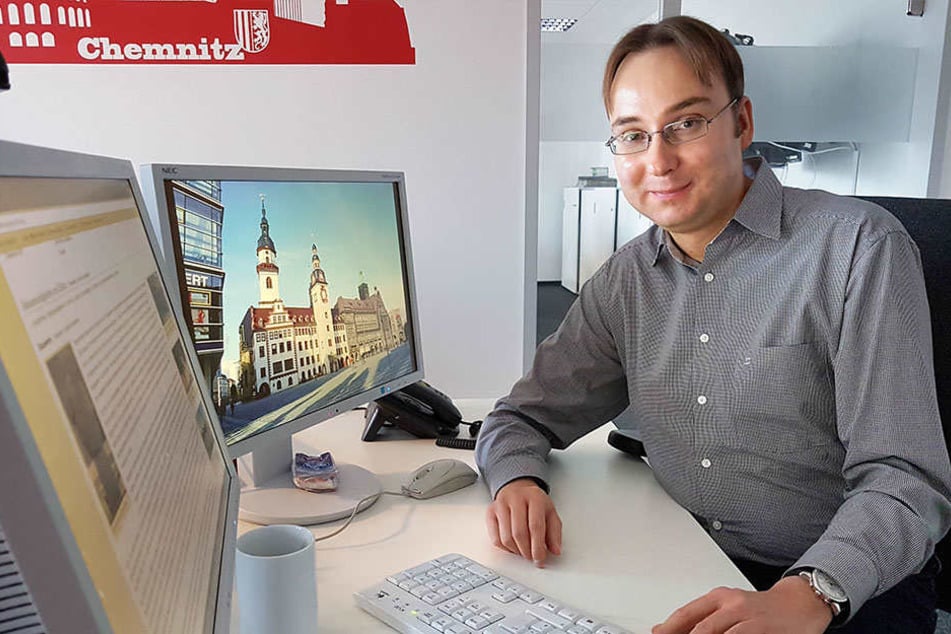 Stadthistoriker Sandro S. (38) bearbeitet seit zwei Jahren
schrittweise den Wikipedia-Auftritt der Stadt.