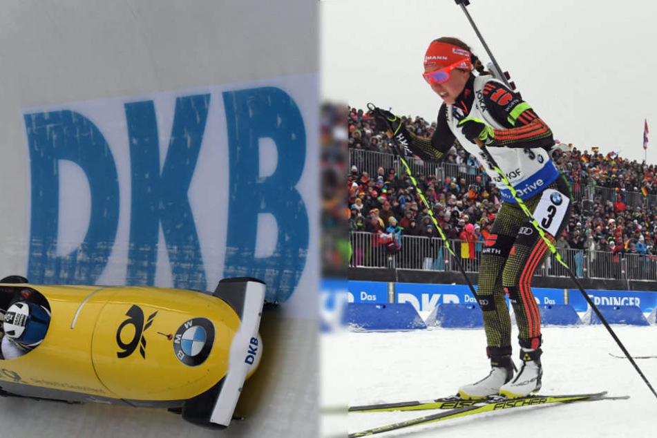 In Altenberg und Oberhof sponsert die DKB die Sportstätten.