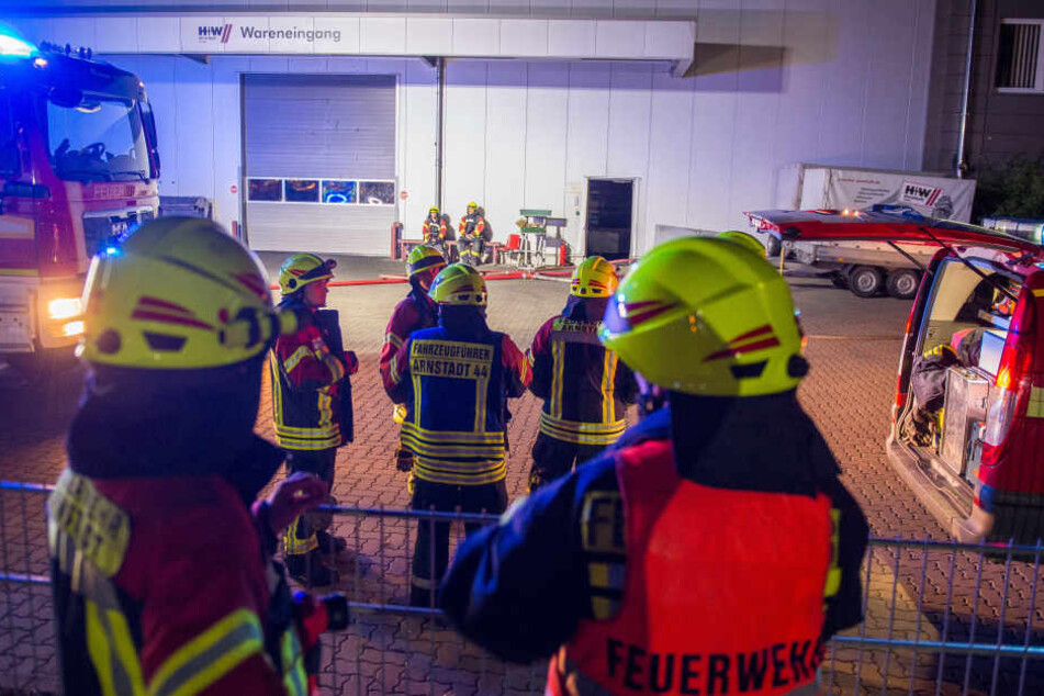 Rund 30 Feuerwehrleute waren am Dienstagmorgen im Einsatz.