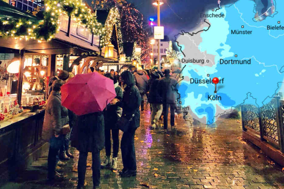 In NRW bleibt das Wetter am Wochenende düster und trübe.