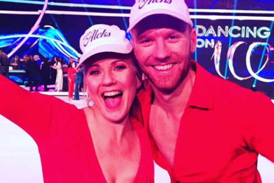 Freude pur: Aleks Bechtel und Matti Landgraf sind Happy über das Weiterkommen.