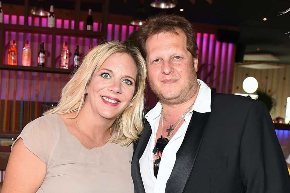 Jens Büchner mit seiner Bald-Ehefrau Daniela Karabas.
