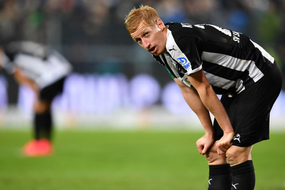 Rechtsverteidiger Philipp Klingmann vom SV Sandhausen hat sich einen Schädelbruch zugezogen.