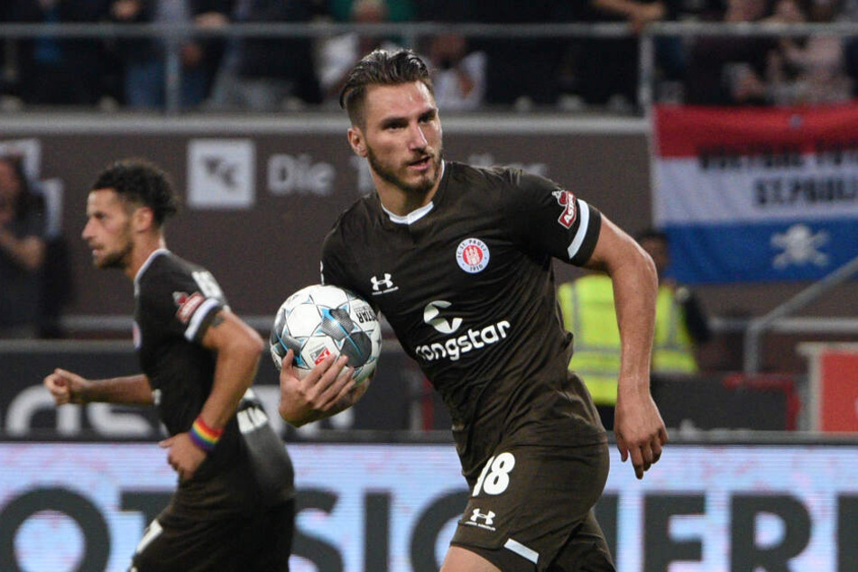 Dimitrios Diamantakos ist in dieser Saison St. Paulis bester Torschütze.
