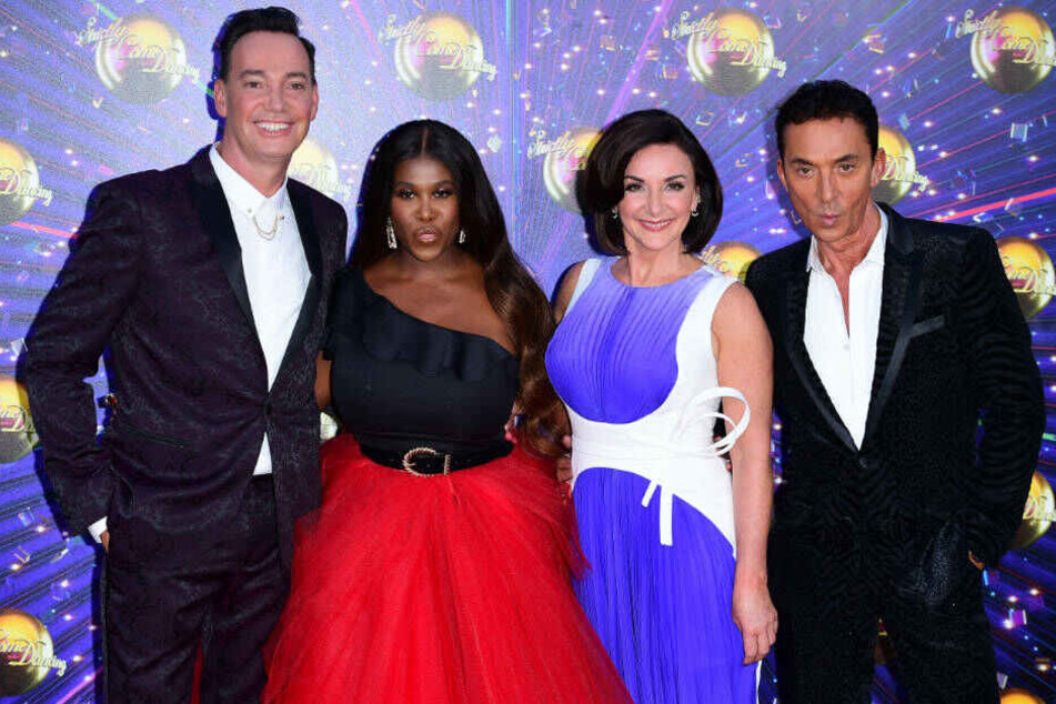 Die Jury von "Strictly Come Dancing" (l-r): Craig Revel Horwood, Motsi Mabuse, Shirley Ballas und Bruno Tonioli.