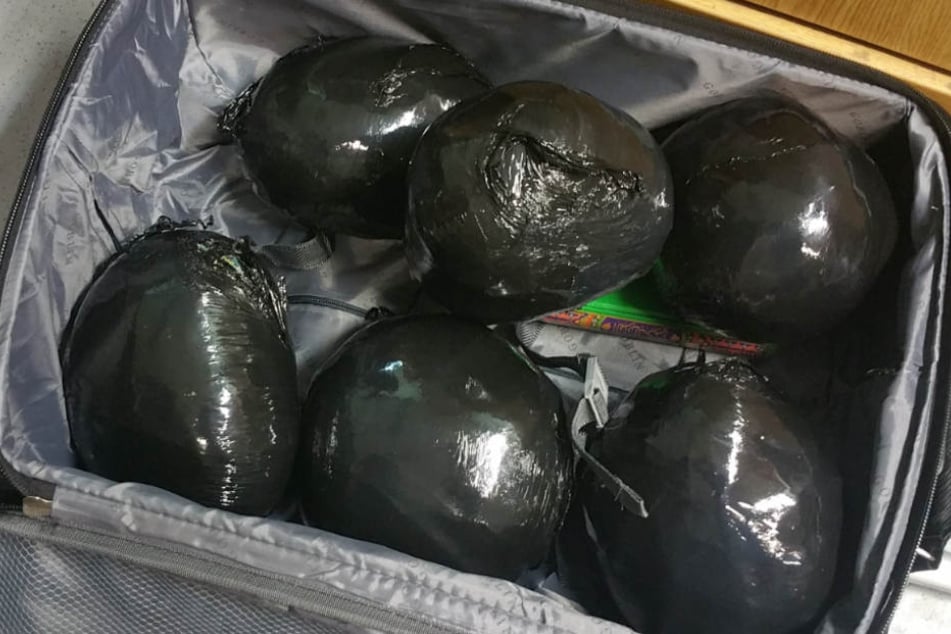 In diesen Kugeln befand sich das Marihuana.