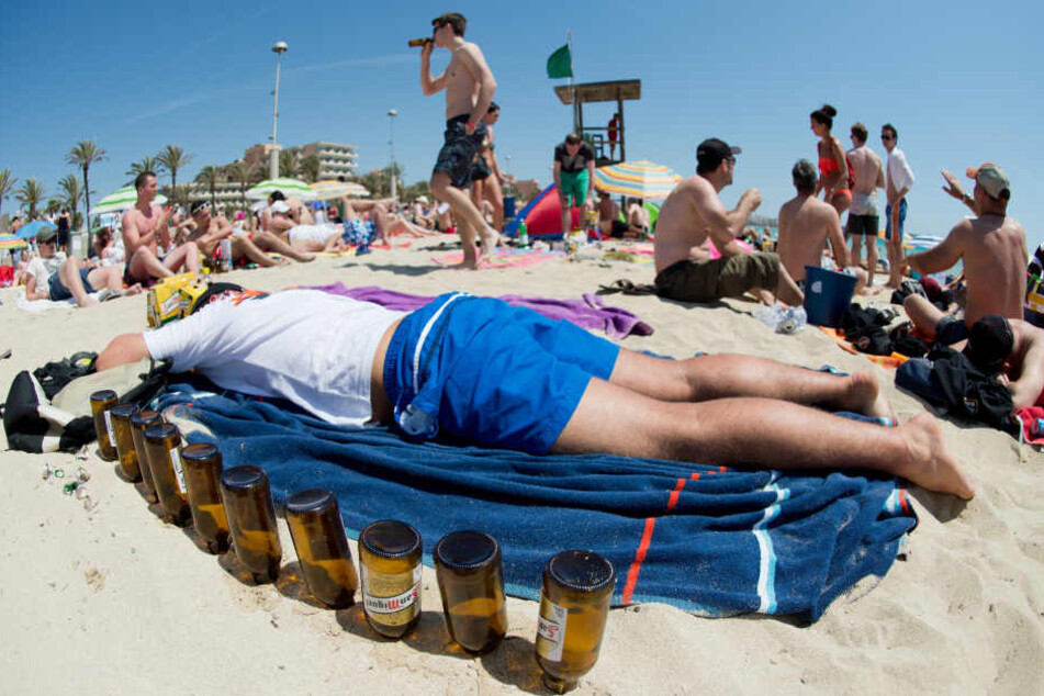 Vor allem feierwütige Touristen aus England lieben den Ort Magaluf auf Mallorca. (Symbolfoto)