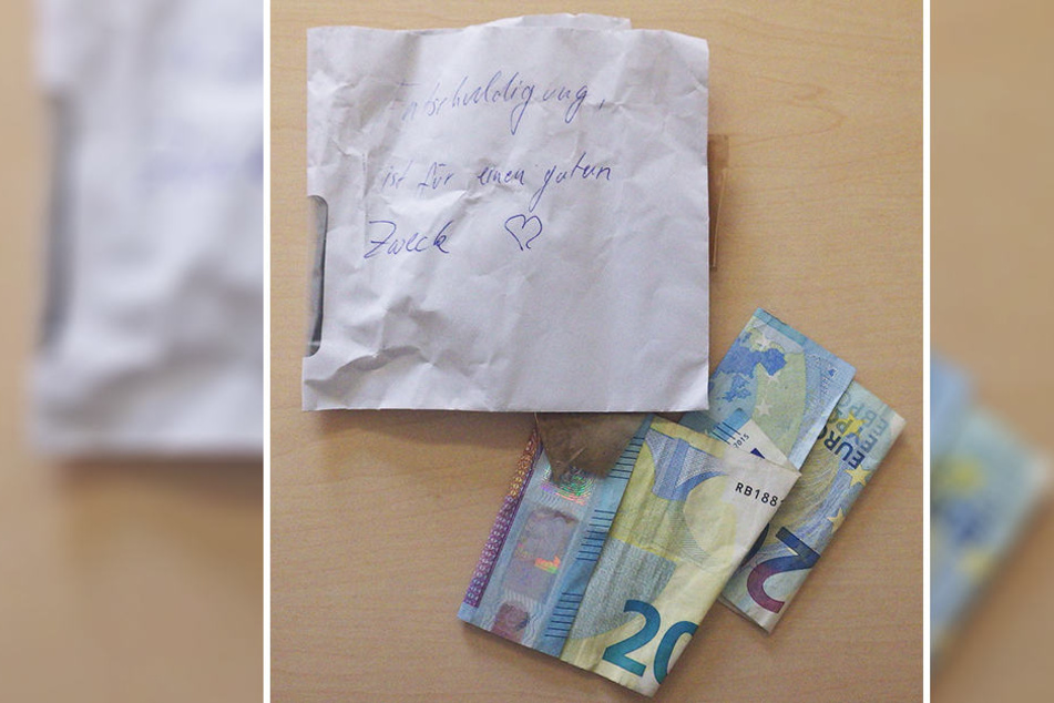 Vierzig Euro und einen Entschuldigungsbrief hinterließ der Dieb.