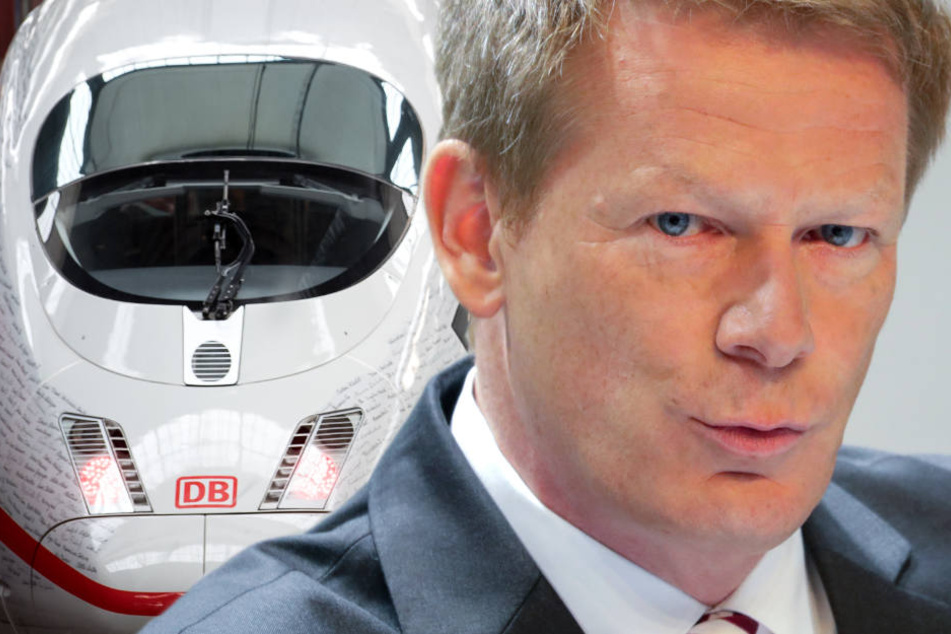 Lutz denkt an einen Ausbau nach und will damit Auto und Flugzeug zunehmend den Rang ablaufen. (Bildmontage)