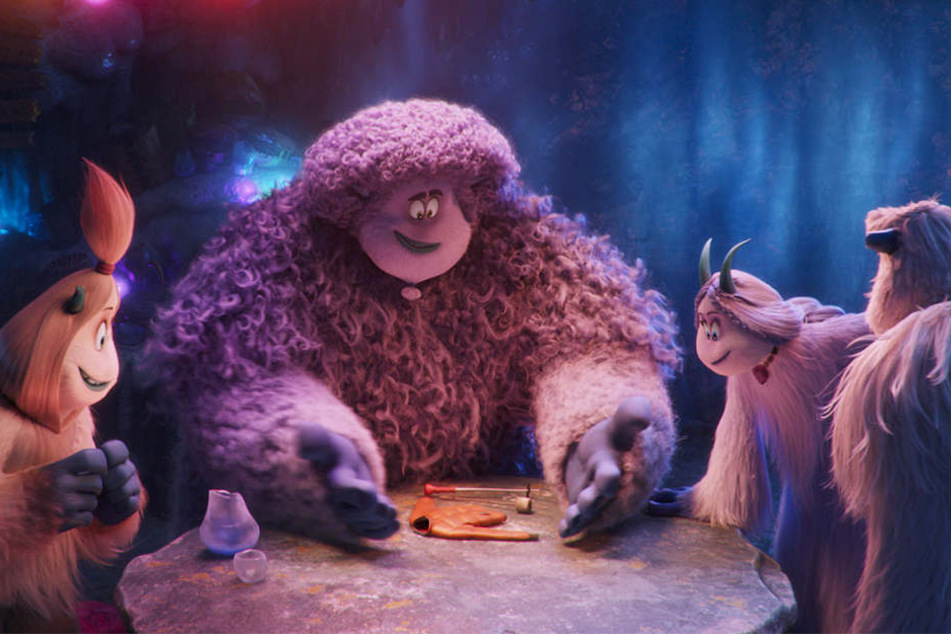 Migo (r.) und seine knuffigen Yeti-Freunde glauben an die Existenz der Smallfoots.