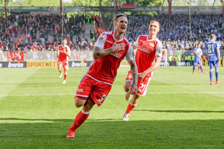 Stürmer-Star Sebastian Polter traf im letzten Spiel gegen 1. FC Magdeburg.