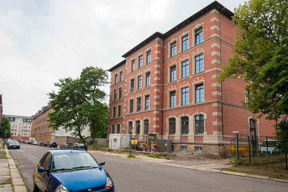 Eine der Turnhallen der Josephinenschule wird saniert. (Archivbild)
