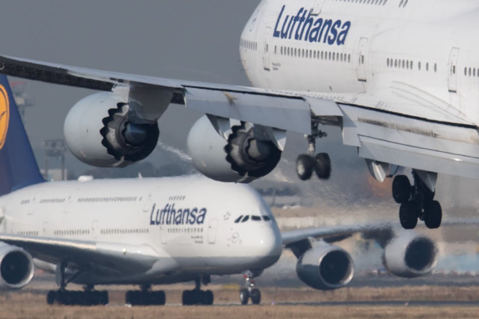 Auf der Strecke zwischen Berlin in Frankfurt wird neuerdings ein Jumbojet eingesetzt. (Symbolbild)