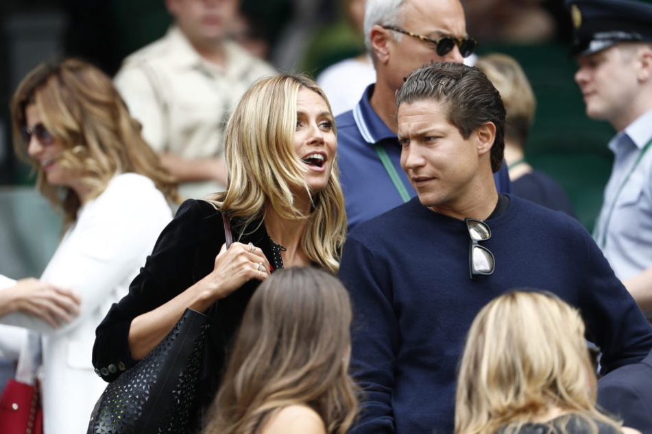 2016 besuchte Vito Schnabel Wimbledon noch mit Heidi Klum an seiner Seite.