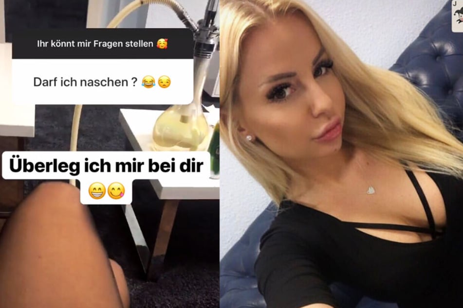 Die Montage zeigt zwei Screenshots aus dem Instagram-Profil von Sabi.