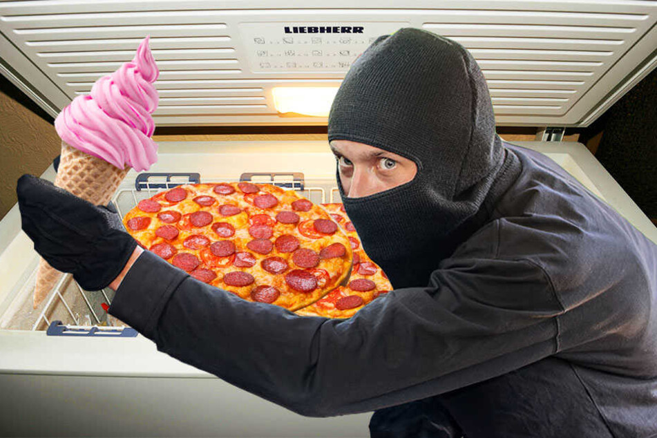 Eis und Pizza gehörten zu der Beute von Einbrechern in Blomberg.