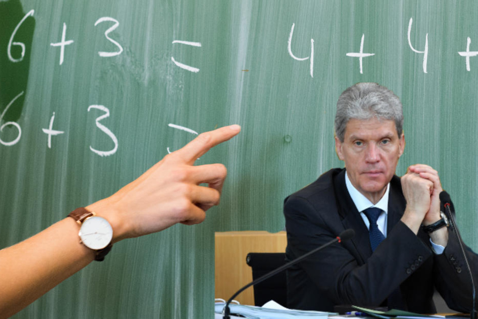 Der Lehrerverband setzt den Thüringern Kultusminister Helmut Holter unter Druck. Mehr unbefristete Lehrer werden gefordert (Symbolbild).
