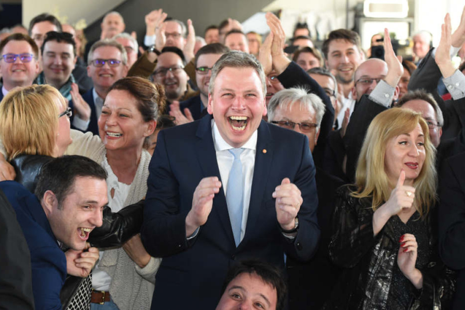Dafür herrschte bei der CDU ausgelassene Stimmung.