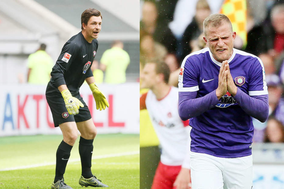 Bekommen Martin Männel (29, l.) und Nicky Adler (32) noch ein paar ältere Mitspieler?