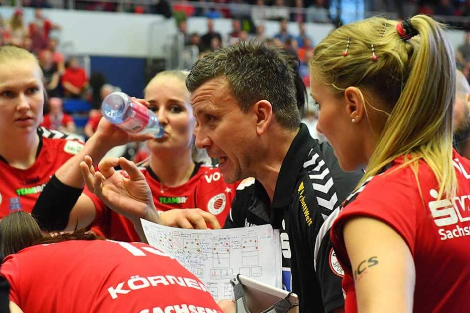 Trainer Alexander Waibl will, dass seine Spielerinnen diesmal alles aus sich raus holen.