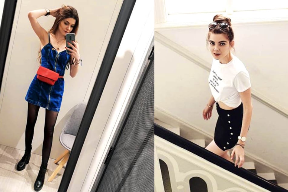 Diese Bilder von Klaudia Giez (22) besorgen ihre Fans.