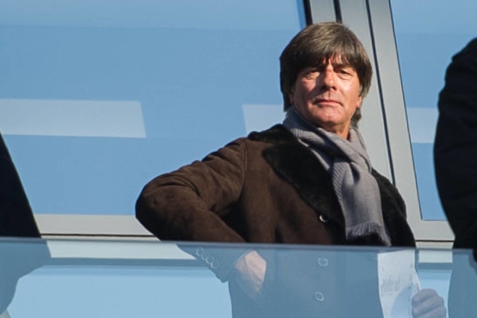 Jogi Löw schaute sich die Partie von RB gegen Hoffenheim in der Red Bull Arena an.