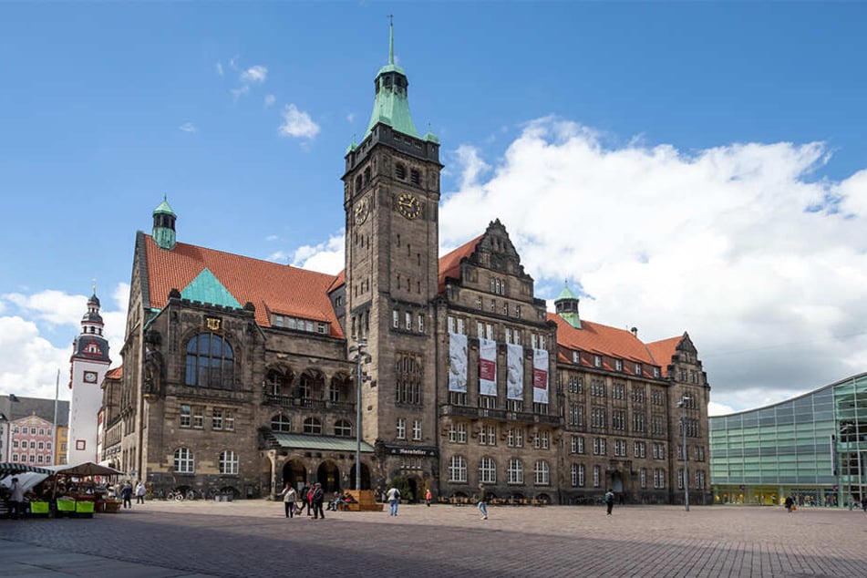 Das Chemnitzer Rathaus nutzt ein unverschlüsseltes WLAN.