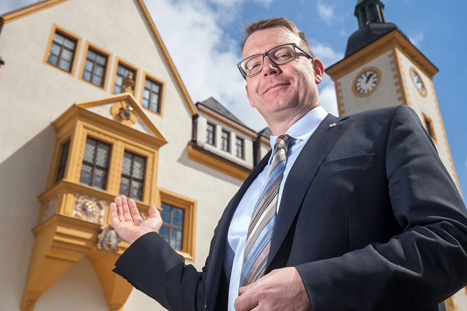 Freibergs OB Sven Krüger (44, SPD): Für ihn ist diese Art der Bürgerbeteiligung eine gute Idee.