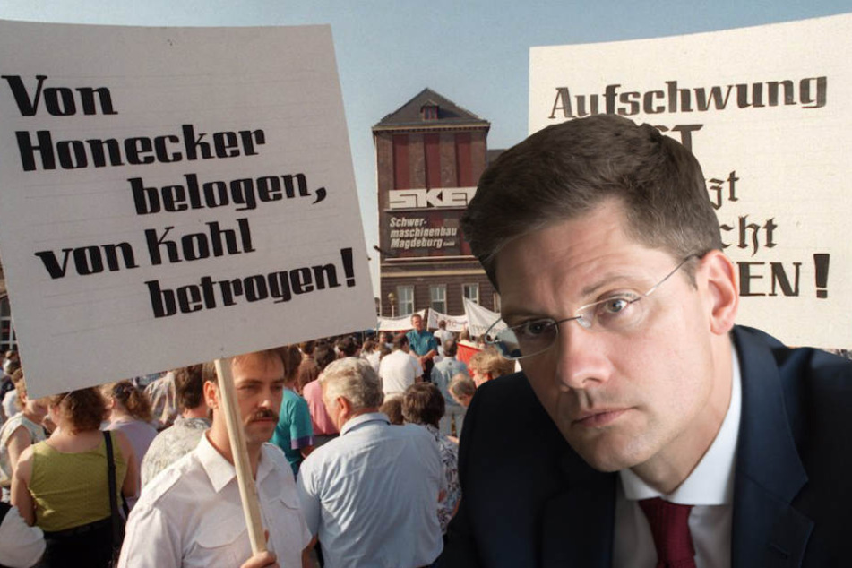 Der Ostbeauftragte der Bundesregierung, Christian Hirte (42, CDU) ist gegen eine Treuhand-Wahrheitskommission. (Bildmontage)