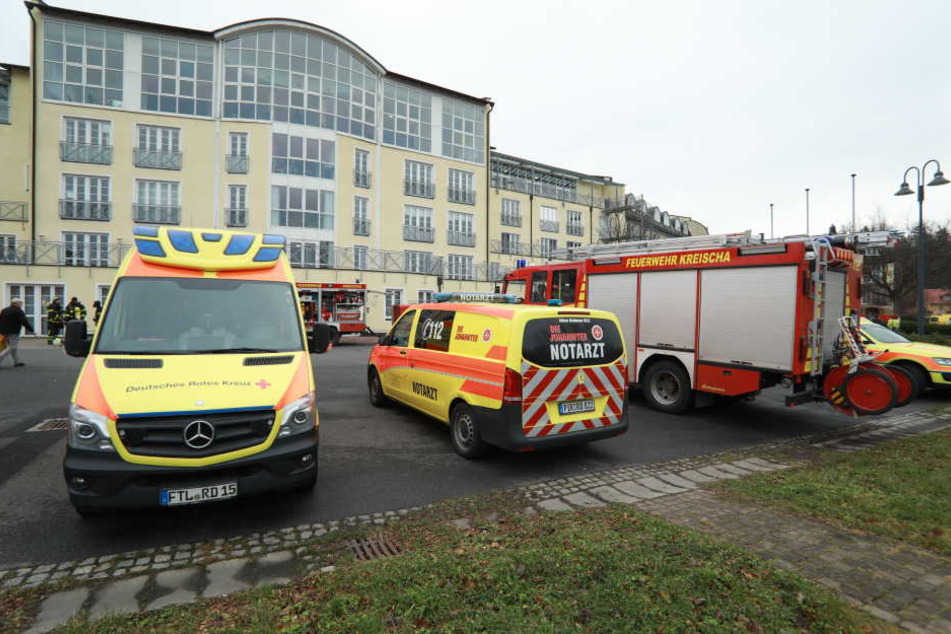 30 Personen wurden evakuiert.