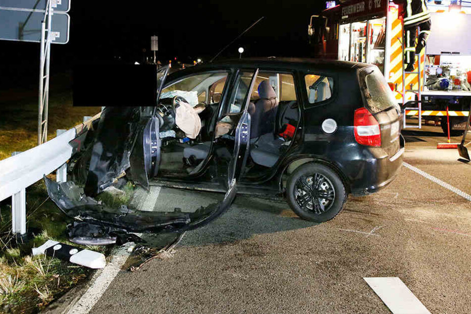 Der 73-jährige Honda-Fahrer nahm einem Skoda offenbar die Vorfahrt.