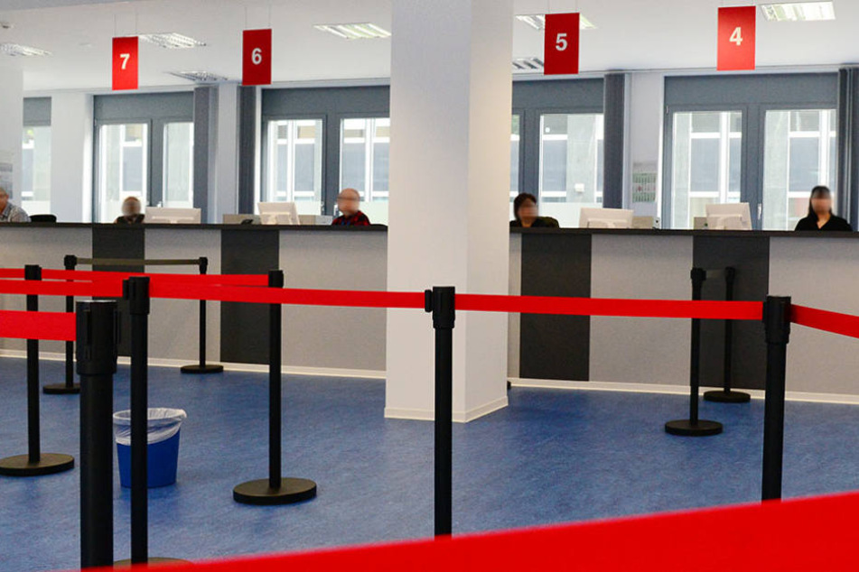 Im Landesamtes für Flüchtlingsangelegenheiten Berlin (LAF) ist es jetzt auch mal leer (Archivbild).
