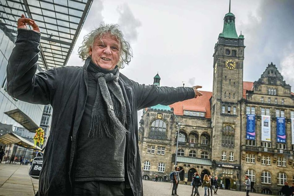 Amtsrichter Peter Selber (57, die PARTEI) will das Rathaus erobern.