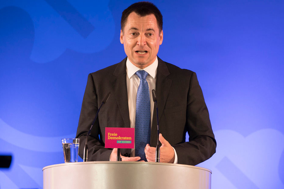 Generalsekretär Torsten Herbst (43) ist der Spitzenkandidat der Sachsen-FDP bei der Bundestagswahl.