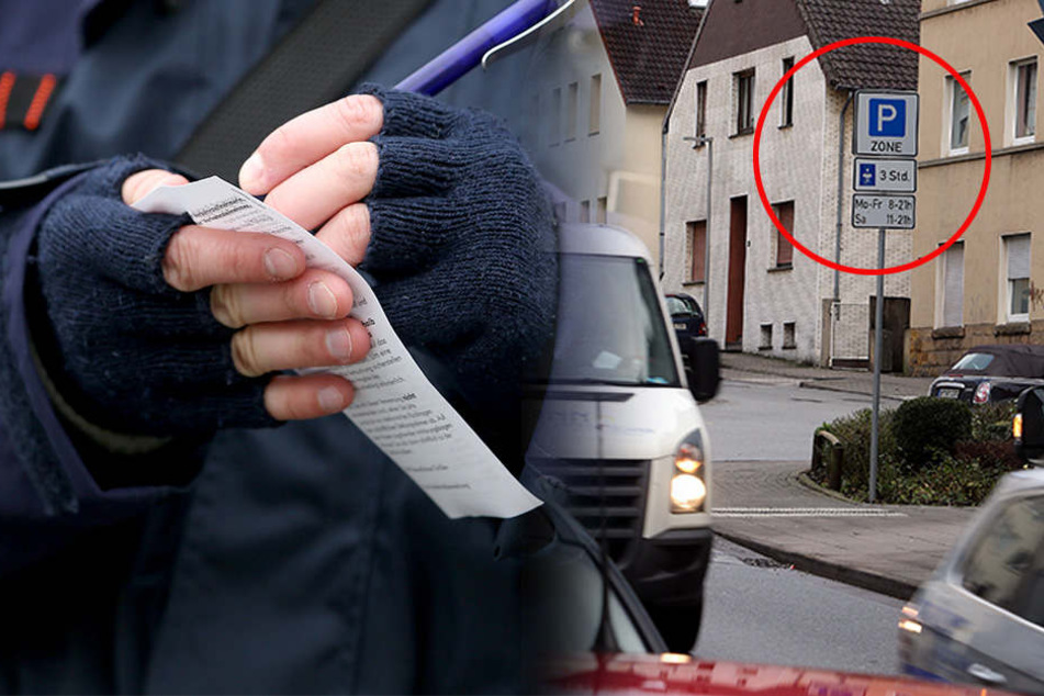 Wegen der neuen Regelung kommen die Politessen mehrmals täglich, um Knöllchen zu verteilen.