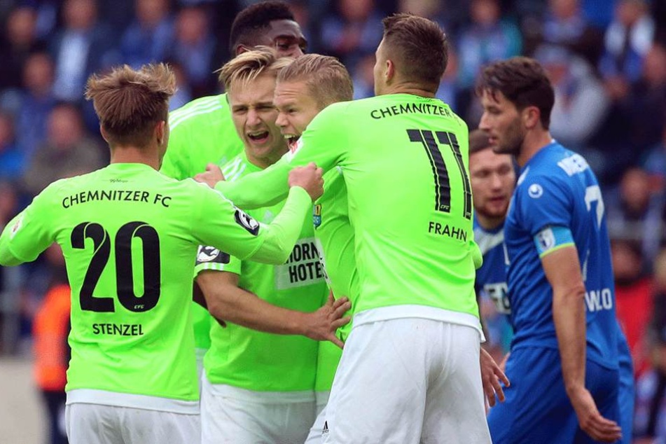 Die Chemnitzer können sich über drei wichtige Punkte gegen den 1. FC Magdeburg freuen.