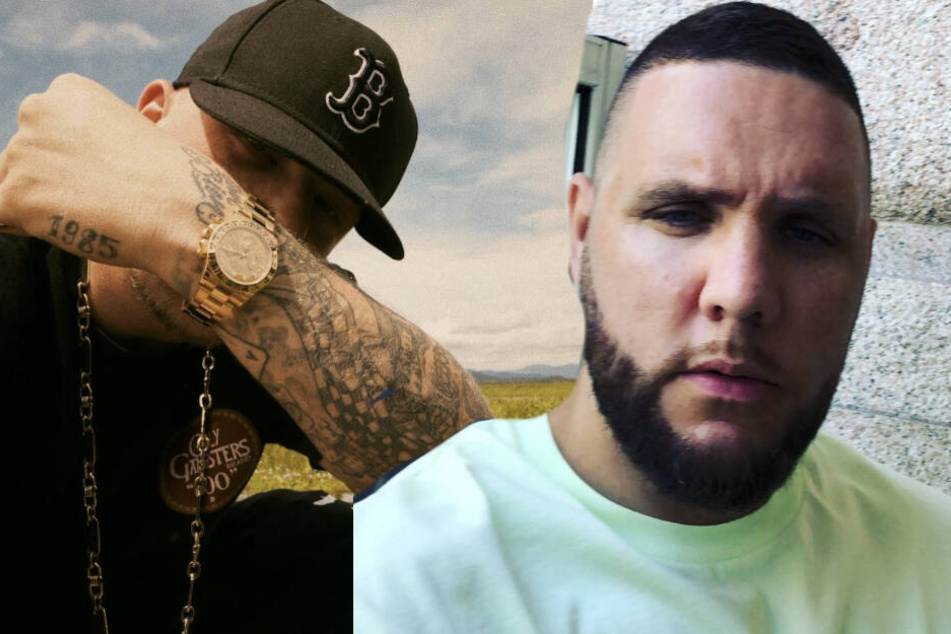Bonez MC (l.) und Fler (r.) lieferten sich in letzter einige Social Media-Gefechte.