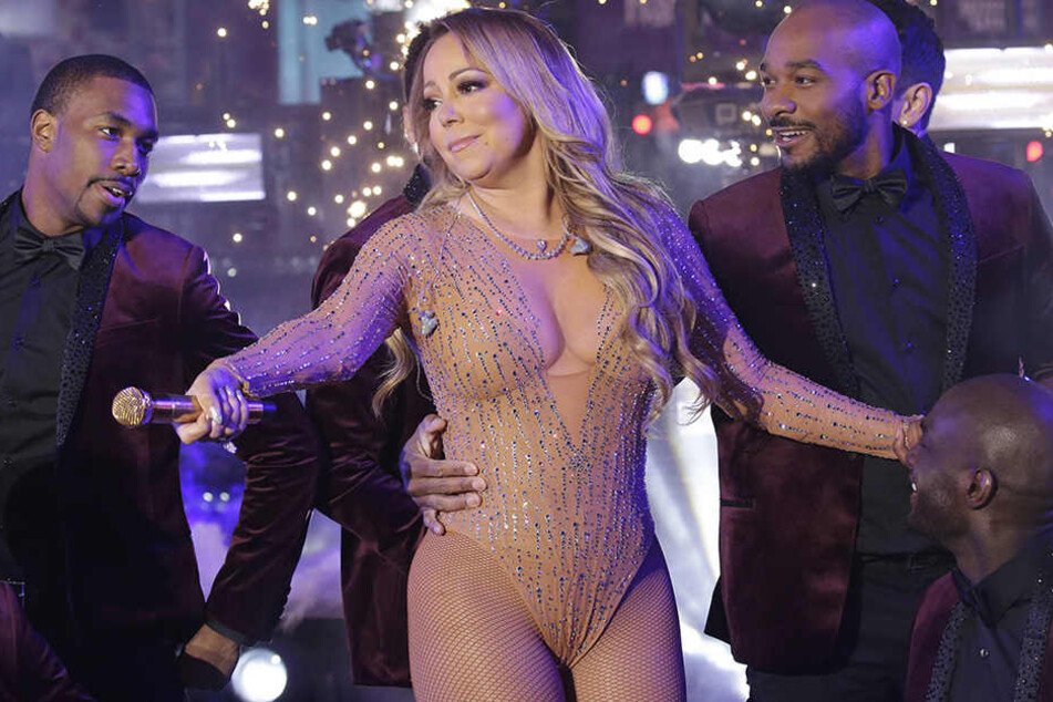 Der Auftritt von Mariah Carey bei der Silvesterparty auf dem Times Square ging voll daneben.