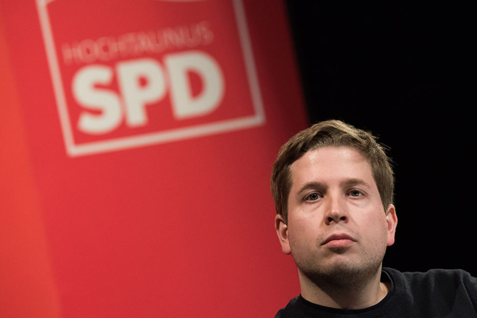 Juso-Chef und GroKo-Gegner Kevin Kühnert (28).